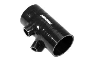 Subaru WRX Turbo Inlet Hose - Perrin Performance - w/Turbo Adapter Flange (Short) - Black - `22-`25 Subaru WRX Turbo Inlet Hose - Perrin Performance - w/Turbo Adapter Flange (Short) - Black - `22-`25